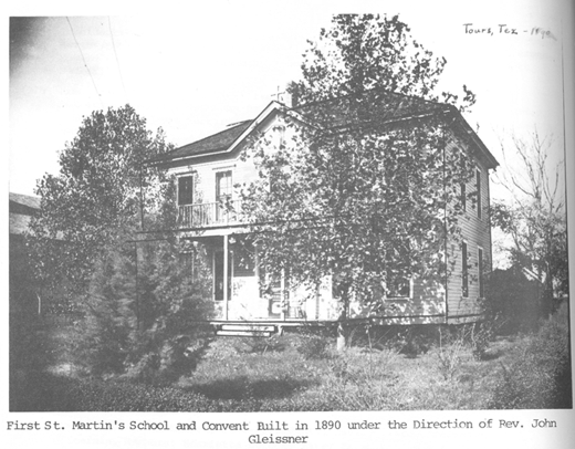 St.Martins School and Convent in 1890